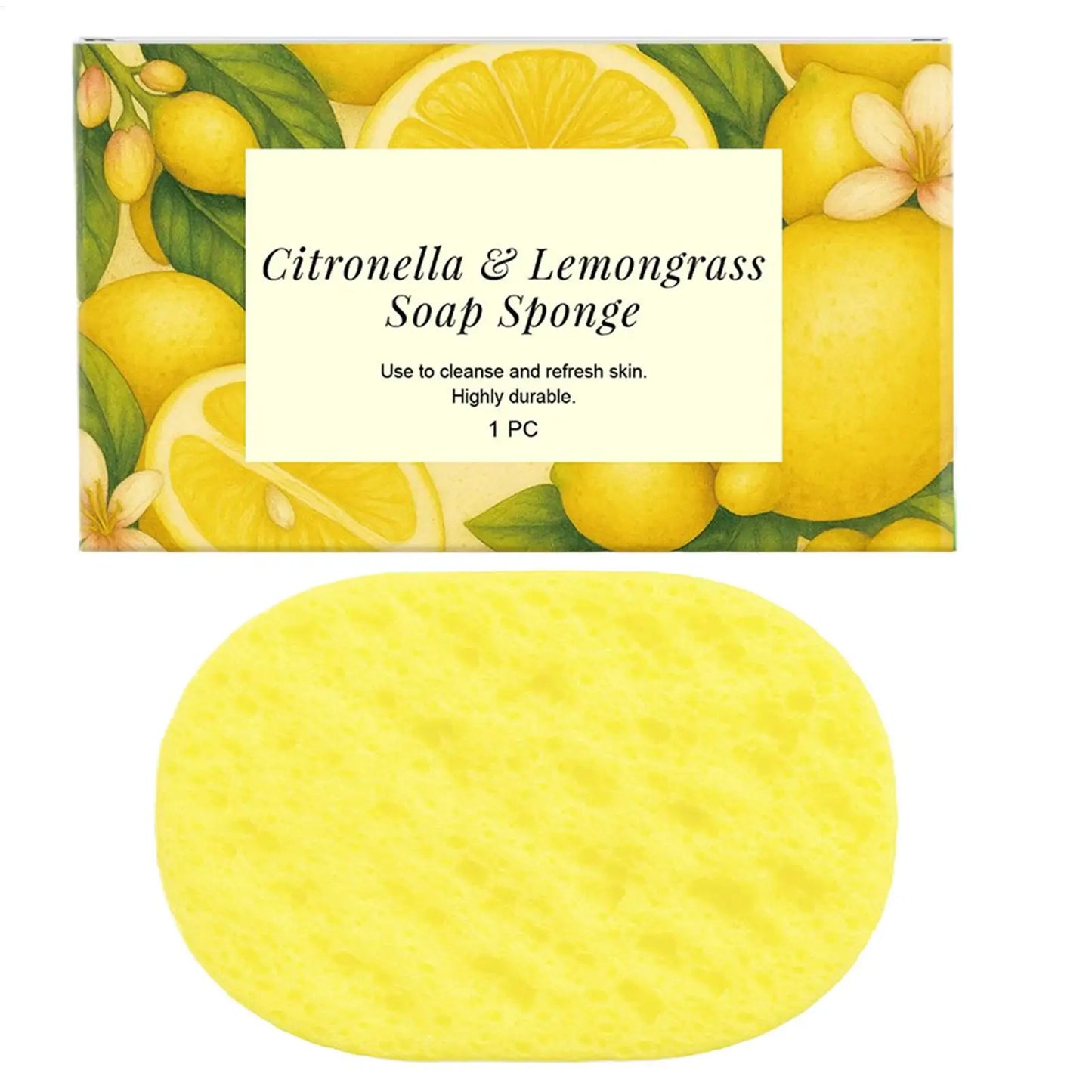 Reusable Exfoliating Bath Sponge – Soft Body Cleansing Tool