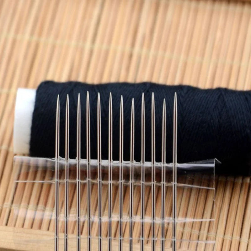 25-Pack Stainless Steel Sewing Needles – Hand Sewing Set