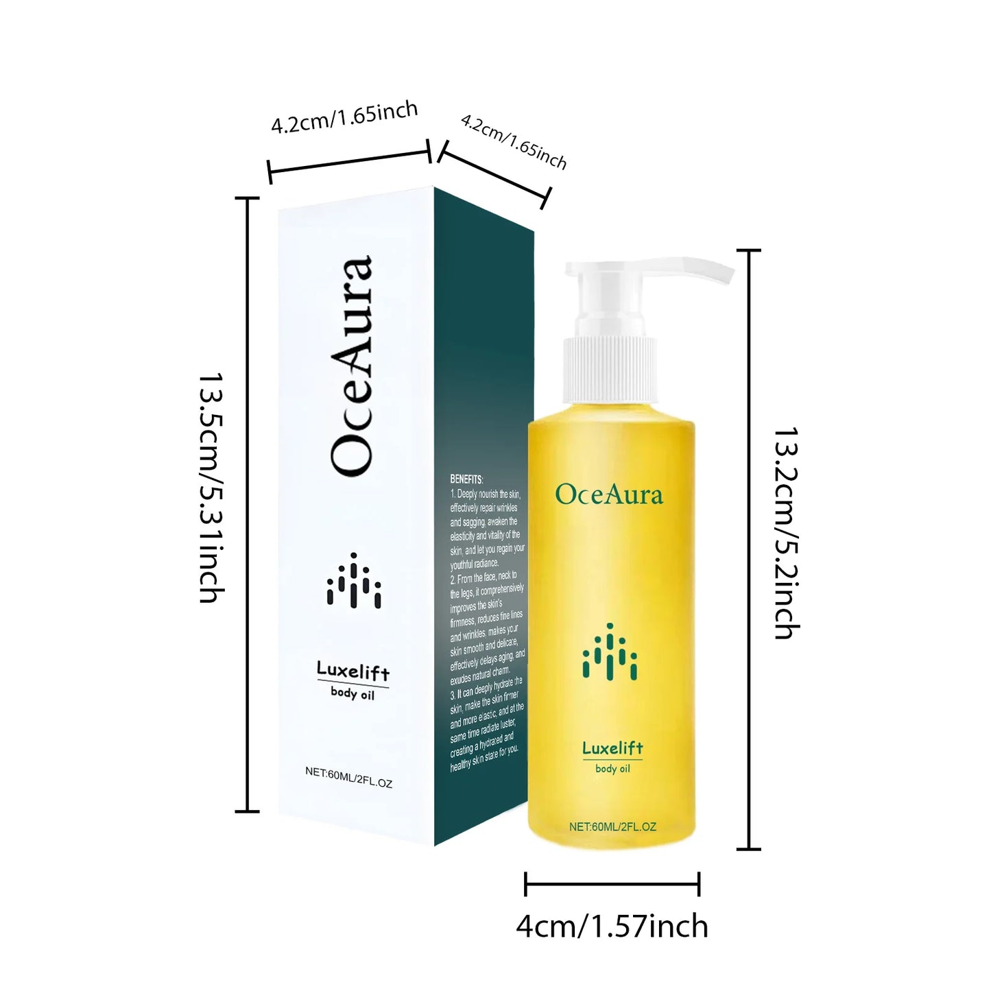 Body Firming Oil – Niacinamide, Hyaluronic Acid & Coffee Extract