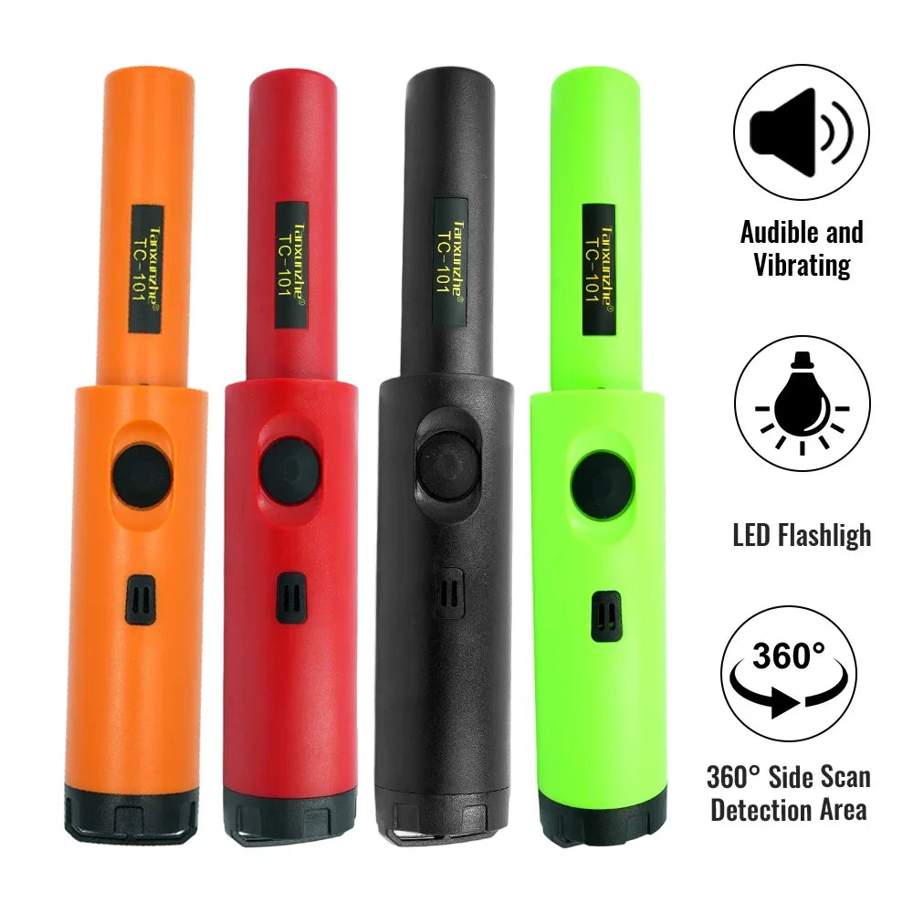 Handheld Metal Positioning Rod Underground Metal Detector TC-101 Handheld 360° High Sensitivity Gold Diggers Detector Rod Peaceful Pleasures Health and Wellness