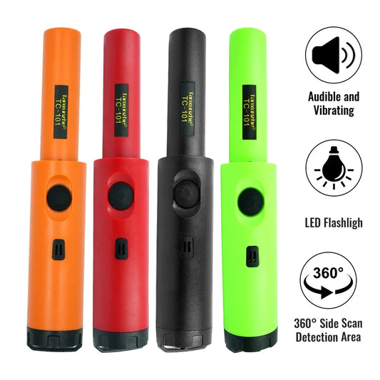 Handheld Metal Positioning Rod Underground Metal Detector TC-101 Handheld 360° High Sensitivity Gold Diggers Detector Rod Peaceful Pleasures Health and Wellness