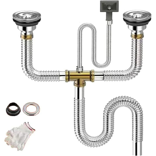Stainless Steel Sink Drain Strainer – Anti-Odor & Rodent Guard Sink Drain Strainer Oasis Select