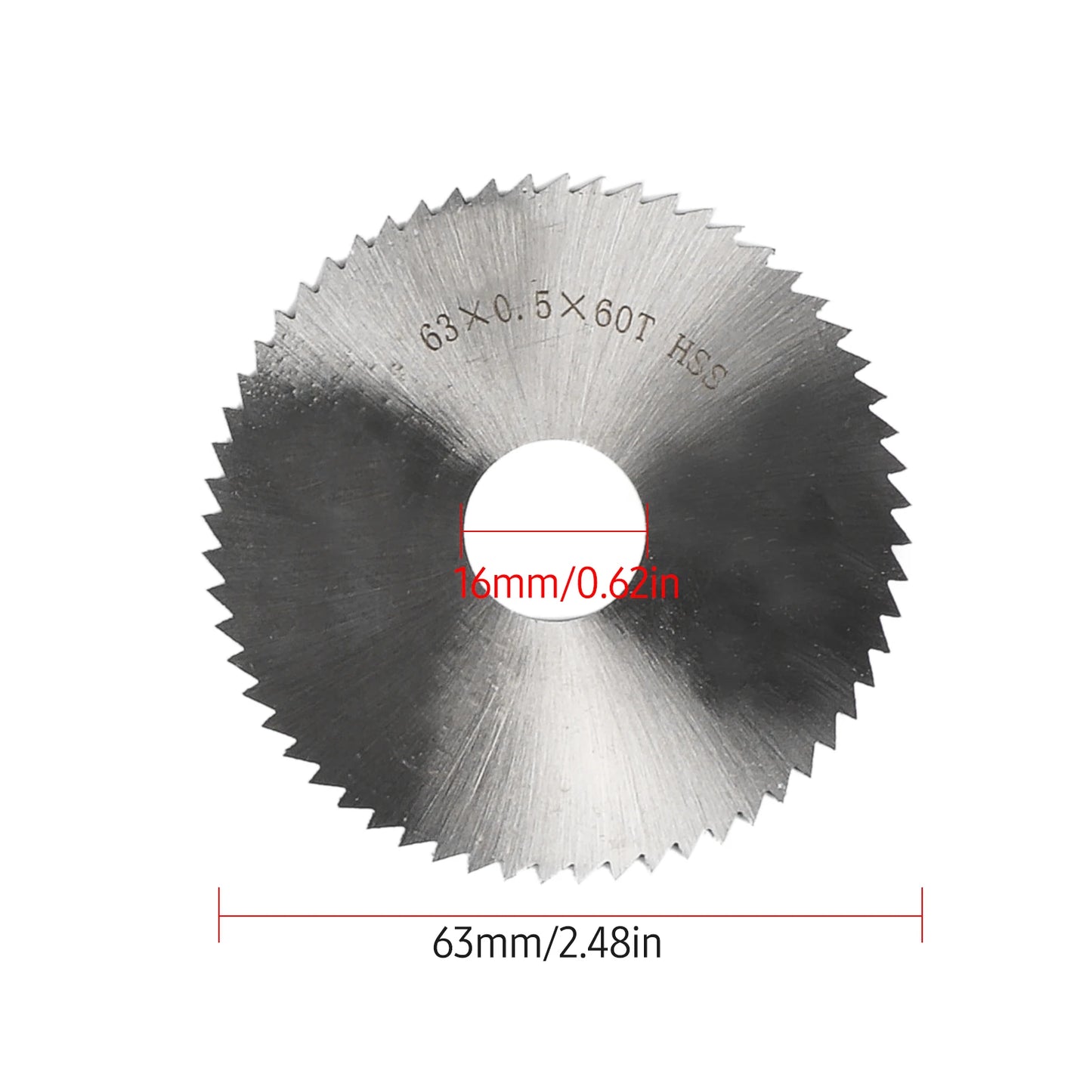 Chainsaw Blade Set 4PCS 2.5-inch Diameter 63mm Resin Saw Blade & Emery Saw Blade & Diameter HSS Saw Blade & Alloy Saw Blade Peaceful Pleasures Health and Wellness A