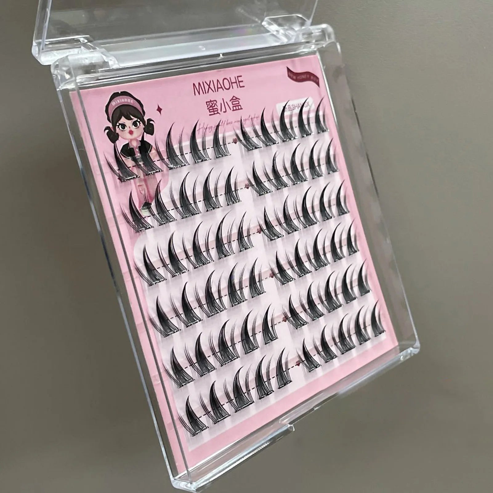 Self Adhesive Lash Clusters Eyelashes Doll Individual Lashes Extension Natural Cat Eye Manga False Eyelashes Cosplay Makeup Peaceful Pleasures Health and Wellness