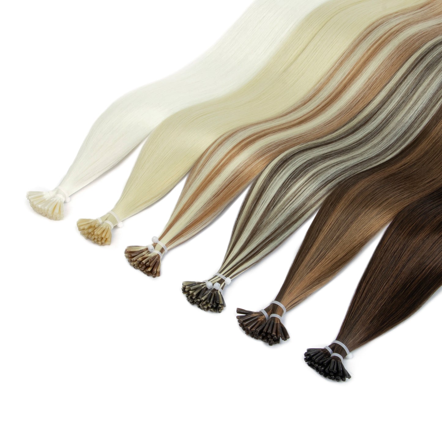 I-Tip Synthetic Hair Extensions 20 Inch | 50 Strands Straight