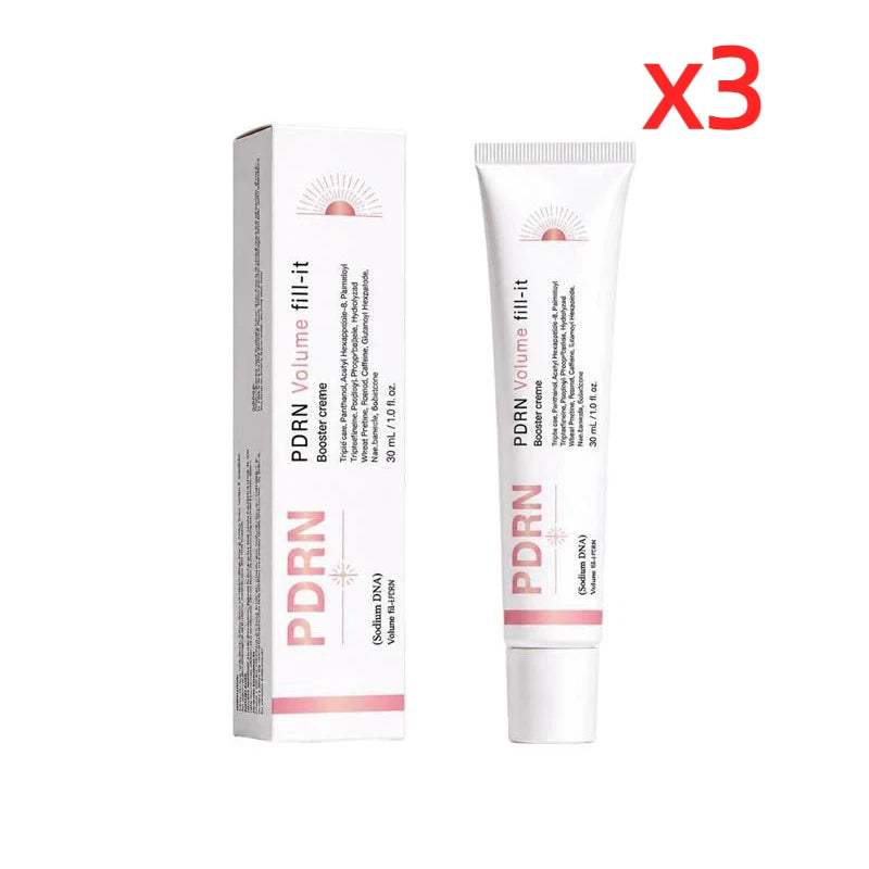 PDRN Face Cream 30ml Moisturizing Lifting Firming Face Cream Revitalize Improve Elasticity Plumping Face Cream Korean Skincare Peaceful Pleasures Health and Wellness 3PCS