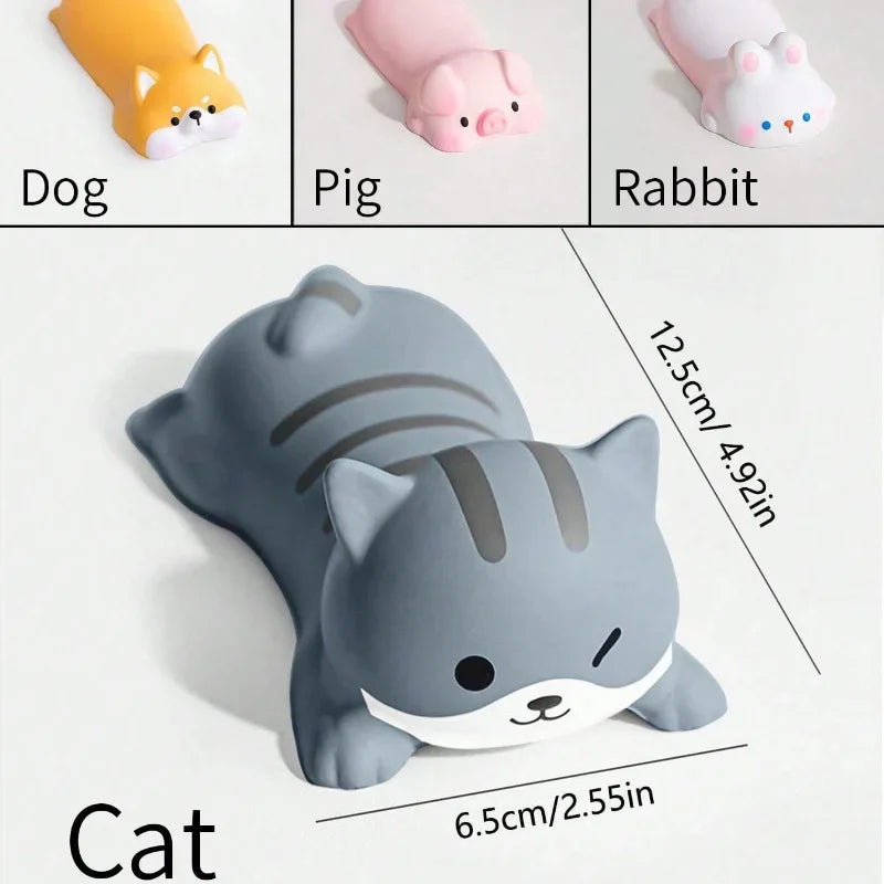 Cute Kawaii Wrist Rest – PU Mouse & Keyboard Wrist Pad