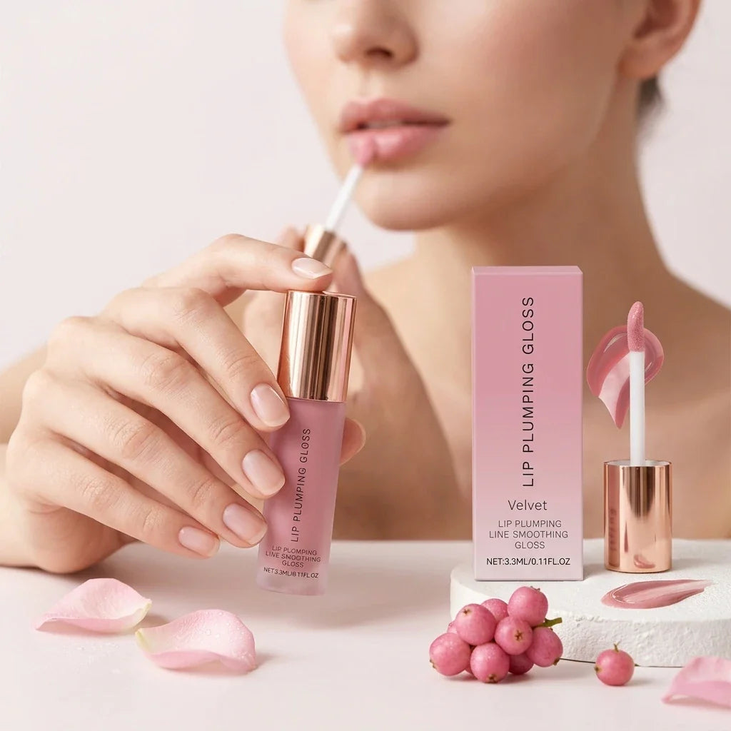 Water Light Lip Gloss – Hydrating Plumping Multi-Color Shine