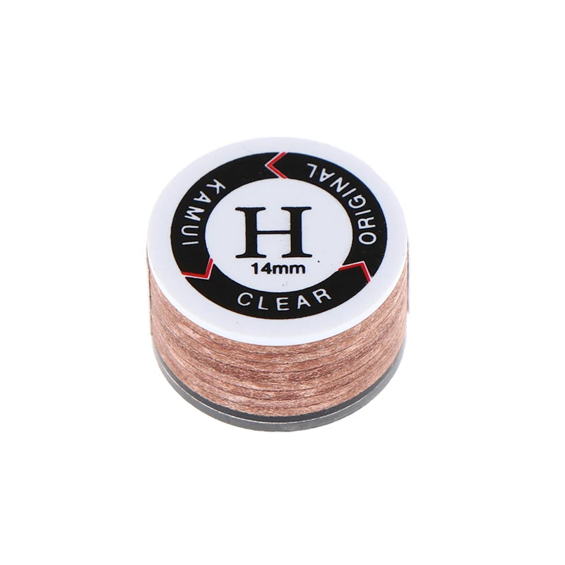 14mm Snooker Pool Cue Tip | SS/S/M/H Cowhide Replacement