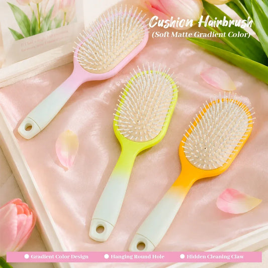 Gradient Air Cushion Hair Brush – Anti-Static Scalp Massage Comb Air Cushion Hair Brush Oasis Select