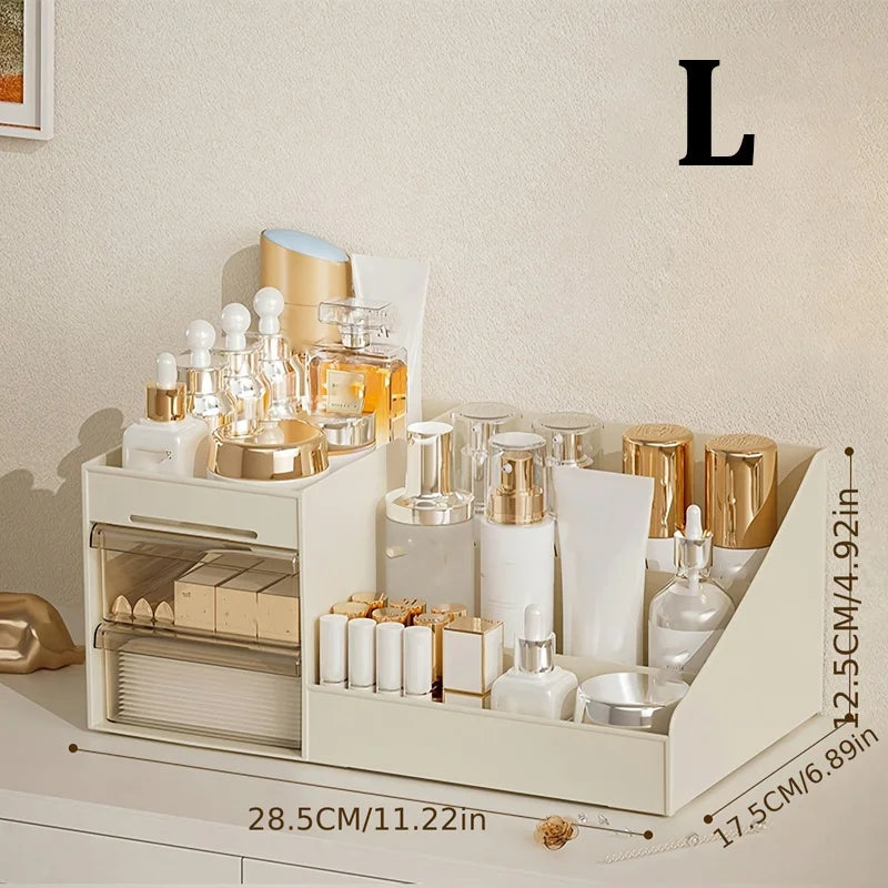 Makeup Organizer with Drawers | Vanity Cosmetic Storage