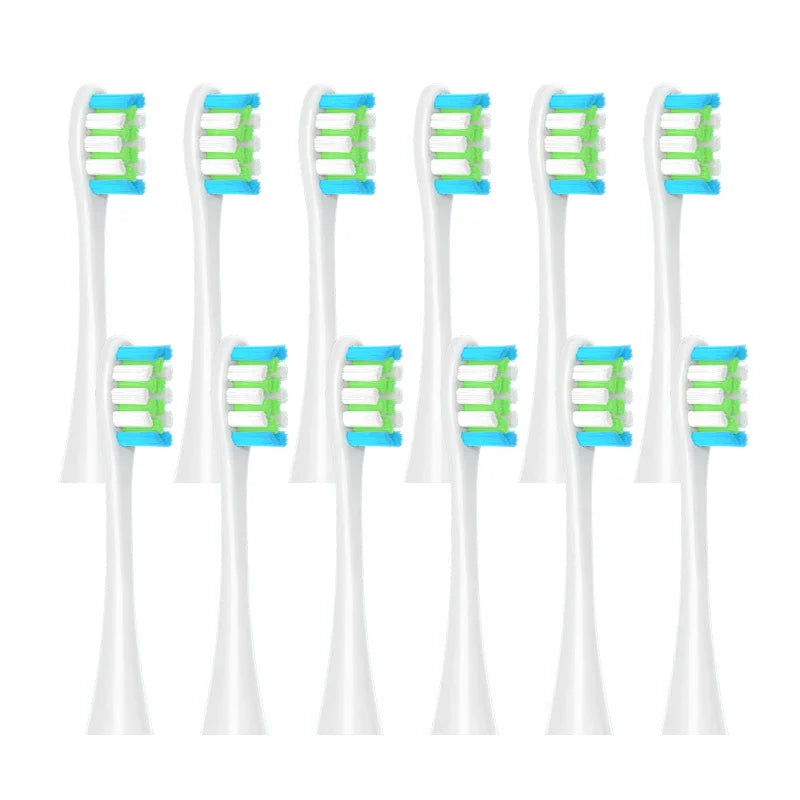 12-Pack Replacement Brush Heads for Oclean X Z1 F1 | Soft DuPont
