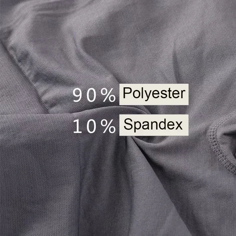 5PCS Men’s High Elastic Breathable Boxer Briefs Comfortable Soft Underwear Solid Color Panties for Daily Wear Peaceful Pleasures Health and Wellness