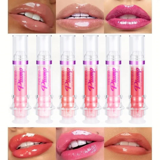 HANDAIYAN 6-Piece Mirror Lip Gloss Set – Glossy & Moisturizing Lip Gloss Set Oasis Select