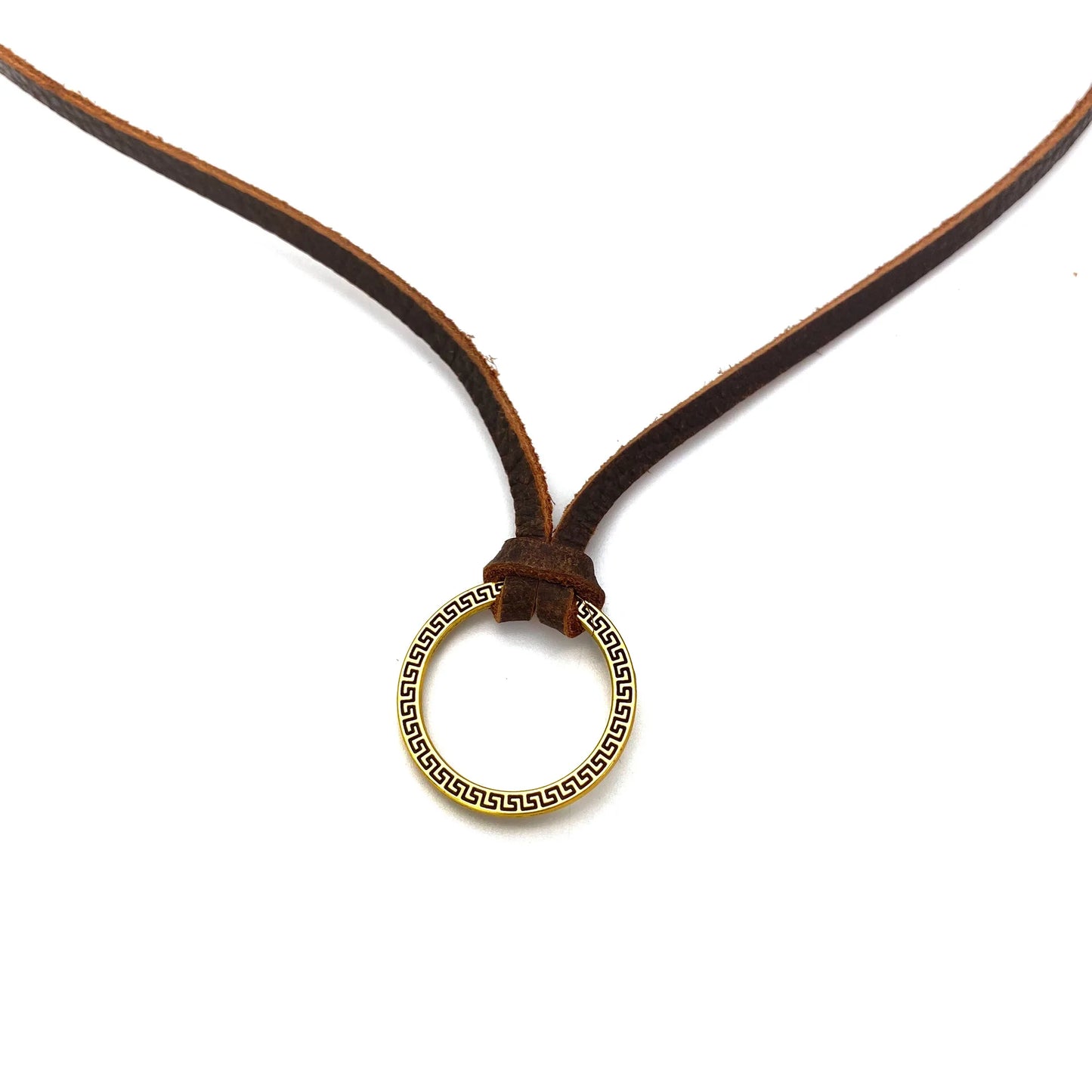 Adjustable Genuine Leather Necklace & Sunglass Strap | Retro Style