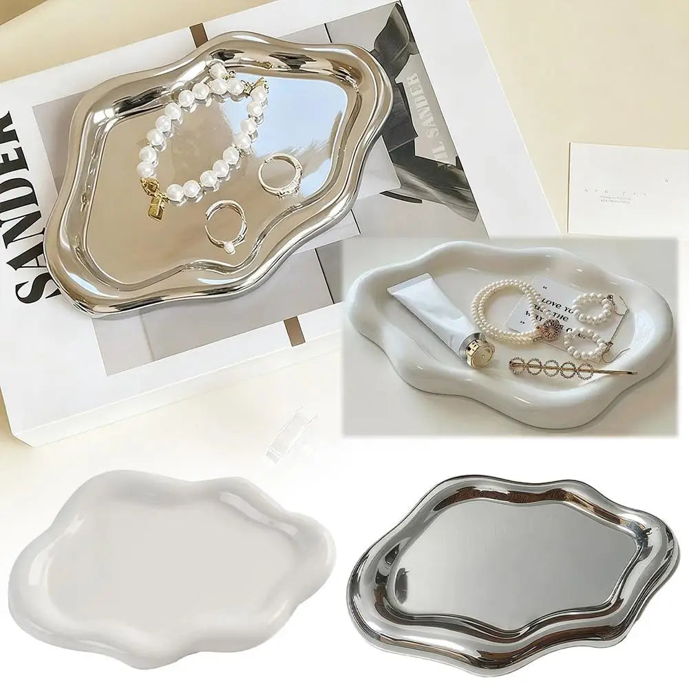 Simple Jewelry Storage Tray for Neat Desktop Organization Peaceful Pleasures Health and Wellness