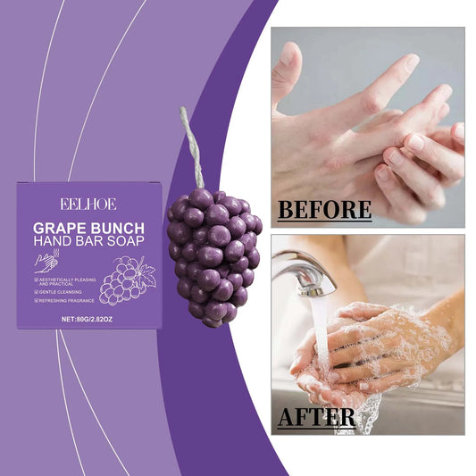 Grape Bunch Handmade Soap – Hydrating & Gentle Cleansing Bar Handmade Bar Soap Peaceful Pleasures Health and Wellness