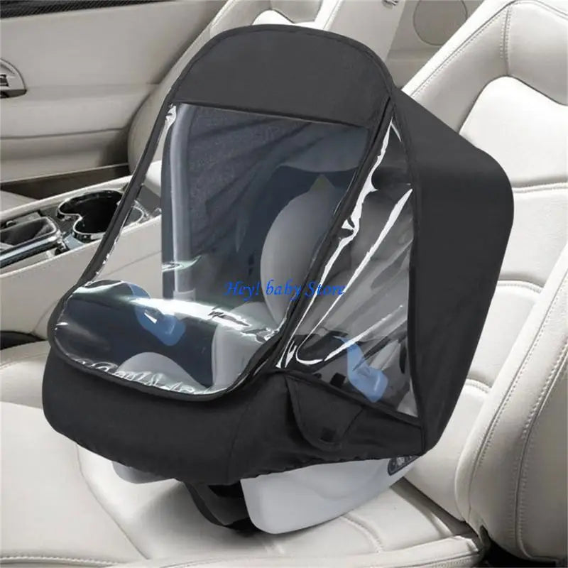 Infant Stroller Rain Cover – Clear Ventilated Waterproof Shield