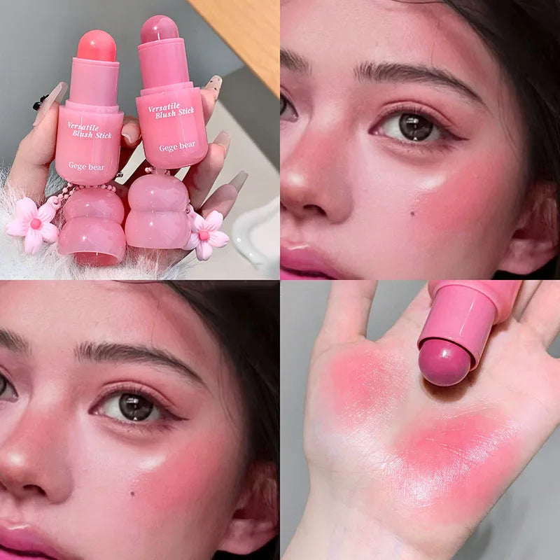 2-in-1 Lip & Cheek Blush Stick | Waterproof Long-Lasting
