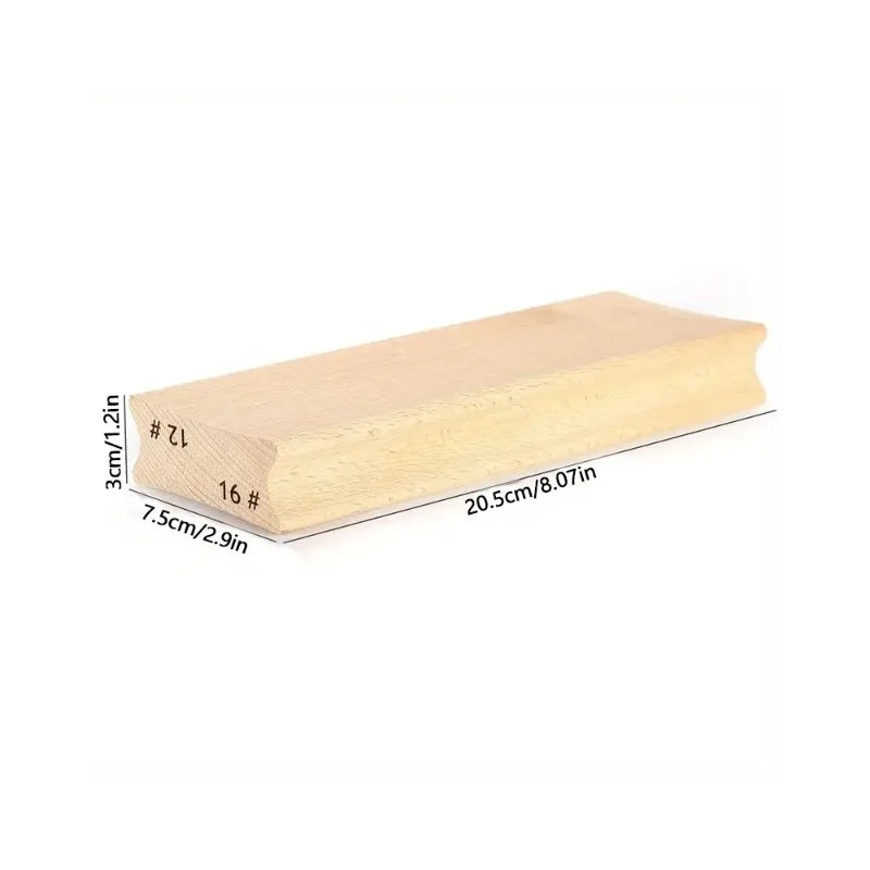 Dual-purpose Guitar Fretboard Radius Grinding Block Sandpaper