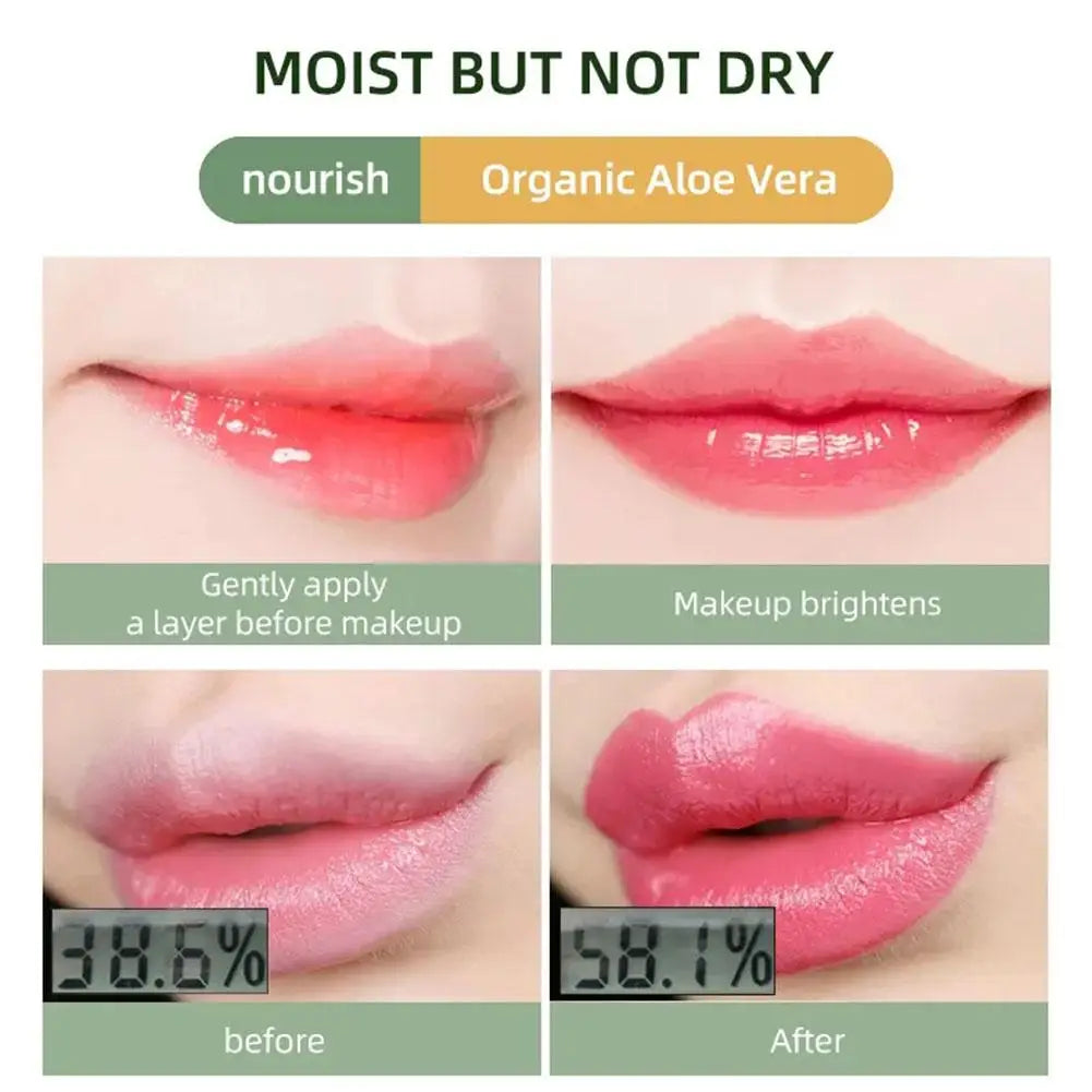 Aloe Vera Color-Changing Lip Balm – Moisturizing & Nourishing Peaceful Pleasures Health and Wellness