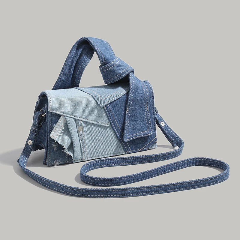 Boho Chic Mini Square Bag for Women | Compact Everyday Handbag
