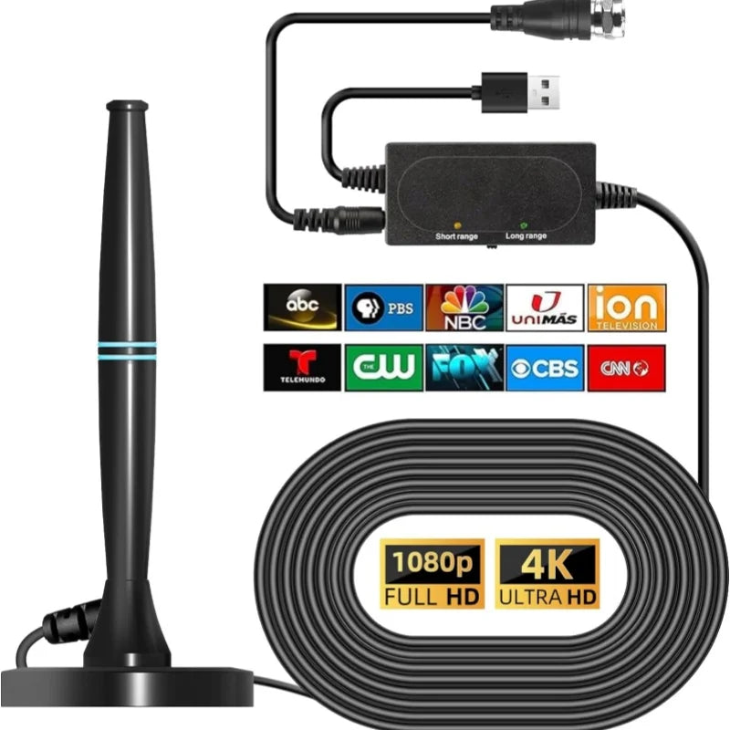 Digital TV Antenna ATSC DTMB DVB-T Terrestrial Set-Top Box
