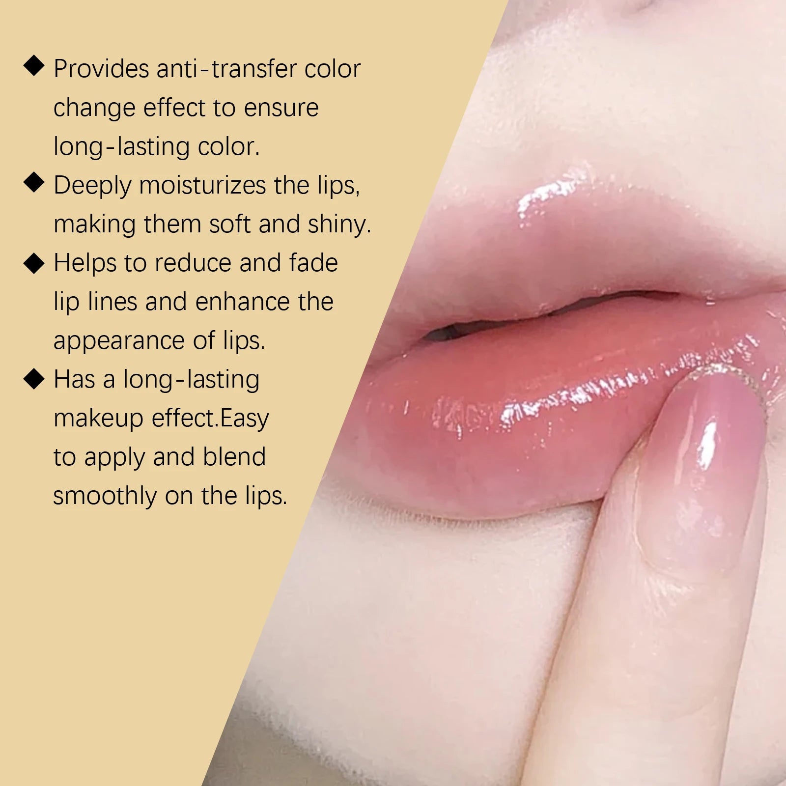 pH Color Changing Lip Balm – Shimmer & Gold Foil Tinted Gloss Peaceful Pleasures Health and Wellness