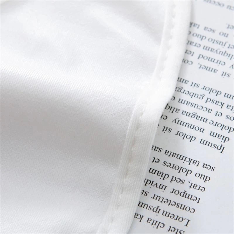 10-Pack White Cotton Baby Bibs | DIY Sublimation Blank Burp Cloths
