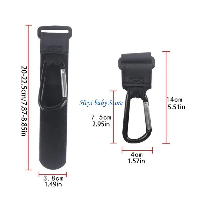 Baby Stroller Carabiner Hooks – Universal Pushchair Hanging Clips