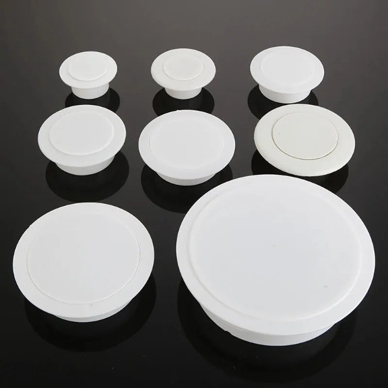 PP Plastic Wall Hole Cover Plug | Decorative Vent Cap 40–150mm