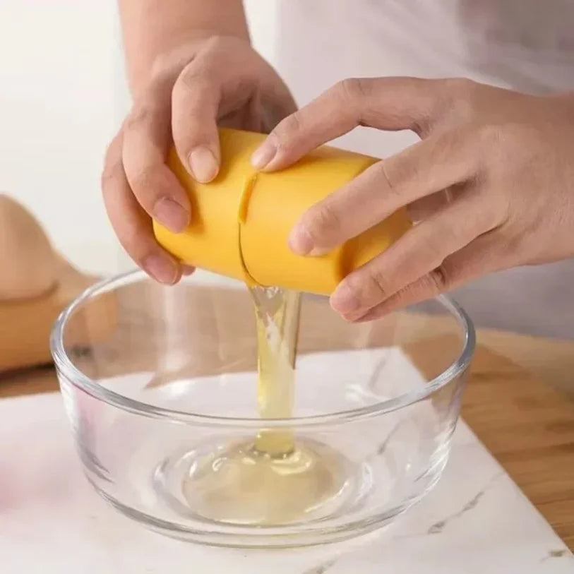 Manual Egg Shell Opener & Separator | Non-Stick Kitchen Tool
