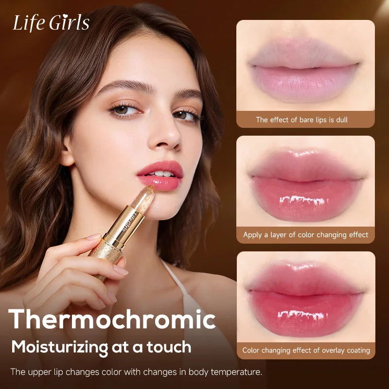 Temperature Color Changing Lip Balm – Moisturizing Lip Blush