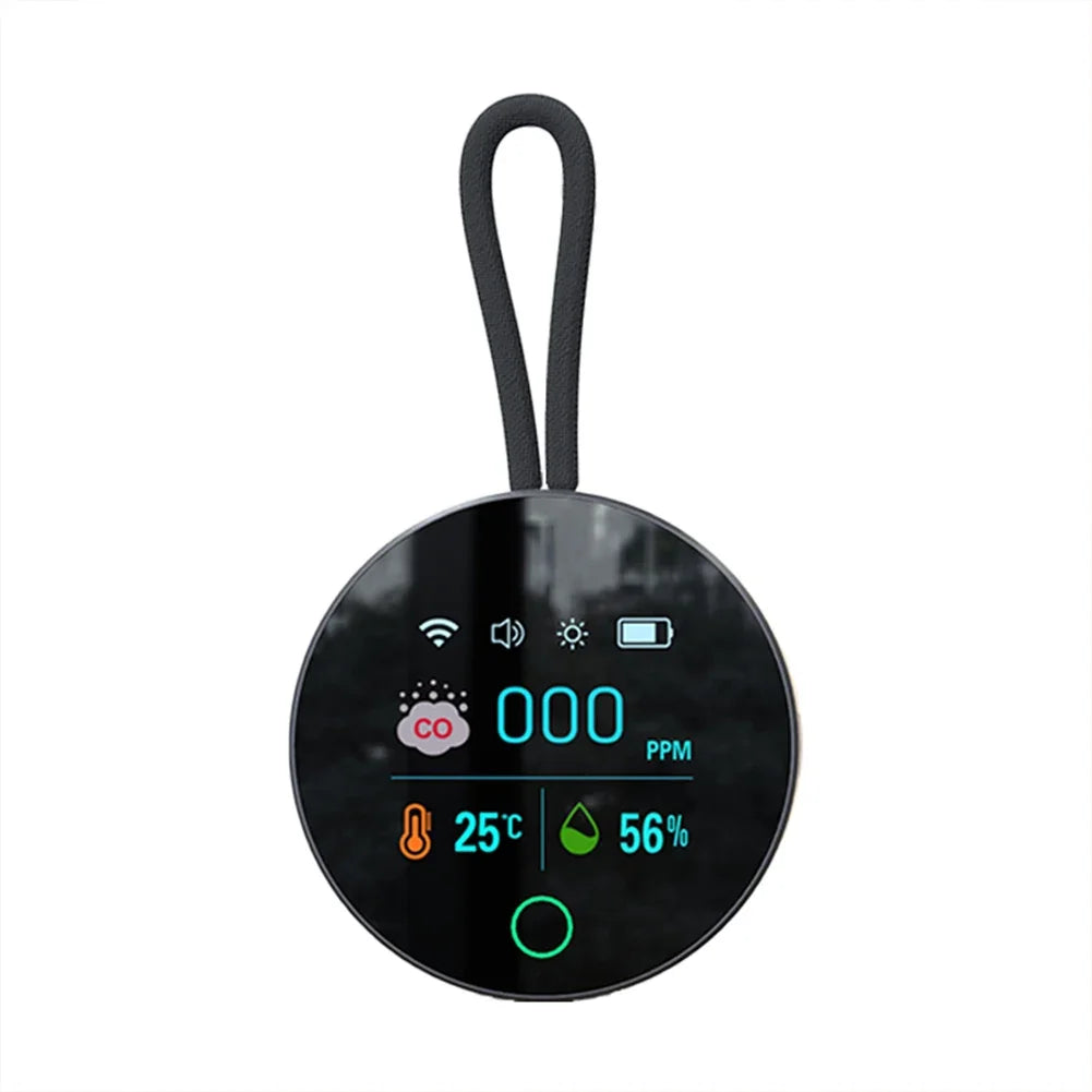 3-in-1 Carbon Monoxide Detector – CO, Temp & Humidity Monitor Peaceful Pleasures Health and Wellness