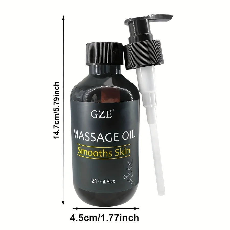 GZE Collagen & Stem Cell Body Massage Oil – Firming Moisturizer