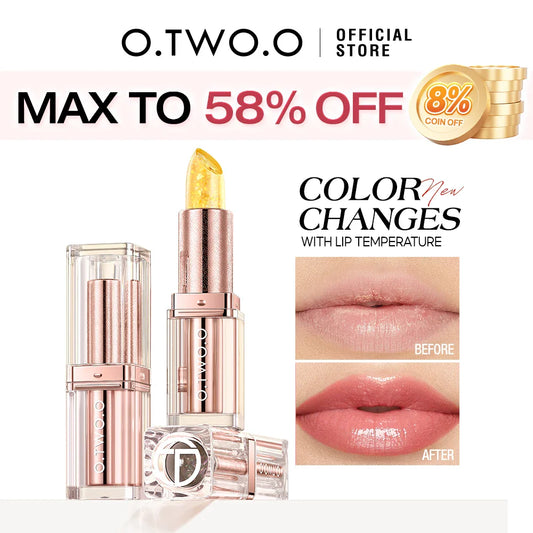 O.TWO.O Color Changing 3-in-1 Lip Balm & Glossy Lipstick Color Changing Lip Balm Oasis Select