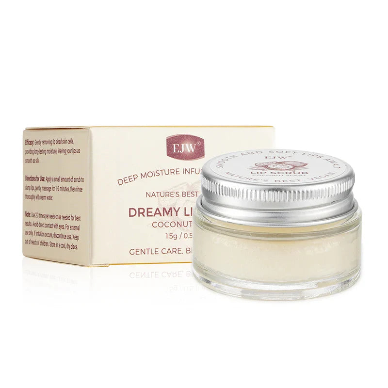 Strawberry Sugar Lip Scrub – Exfoliator & Moisturizer for Dry Lips