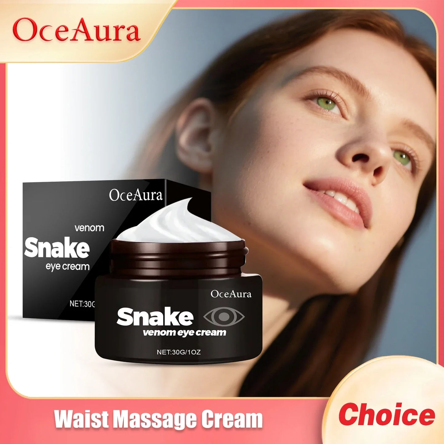 OCEAURA Eye Nourish Cream – Hydrate, Firm & Brighten 30g