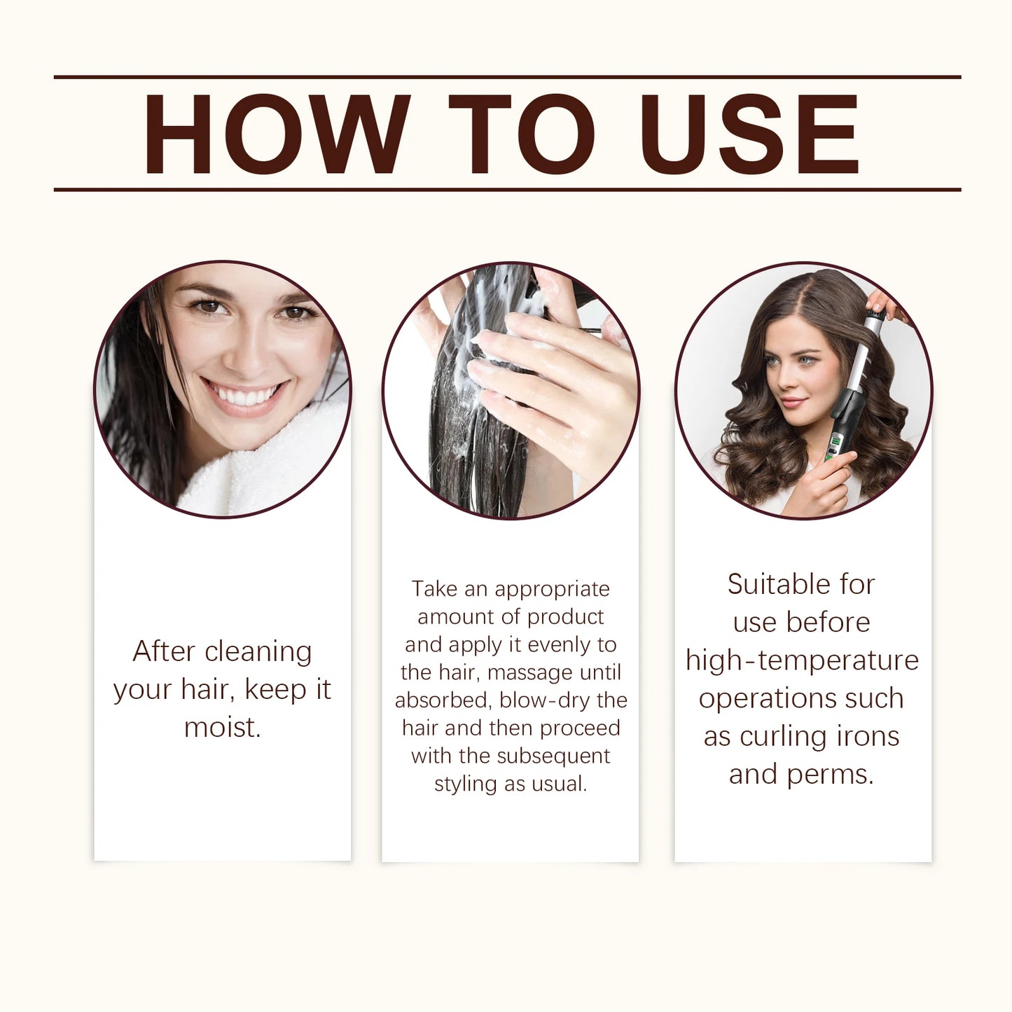 Thermal Protection Hair Conditioner Repair Improving Frizz Hair Restore Natural Luster Strengthen Roots Moisturizing Conditioner Peaceful Pleasures Health and Wellness