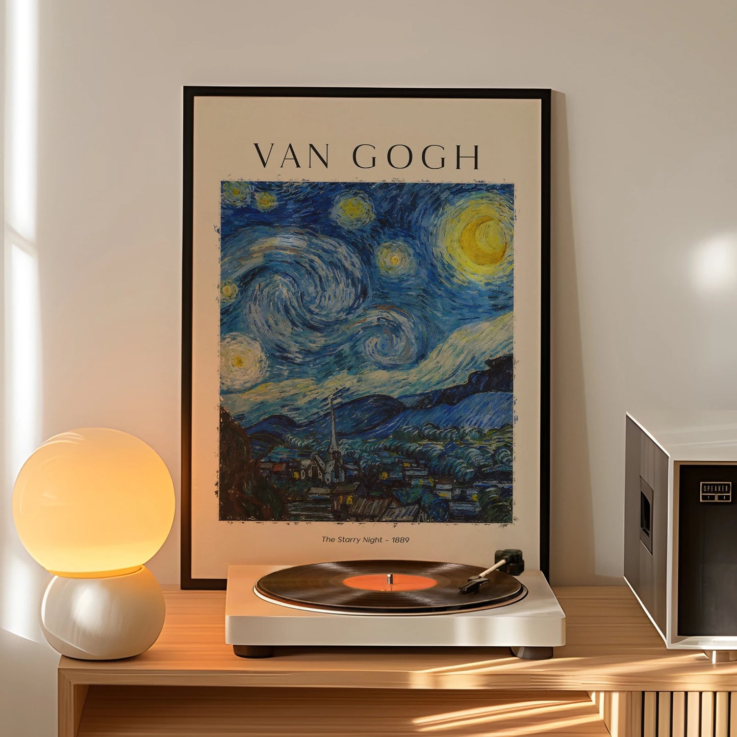 Van Gogh Starry Night Canvas Wall Art Print | Home Decor