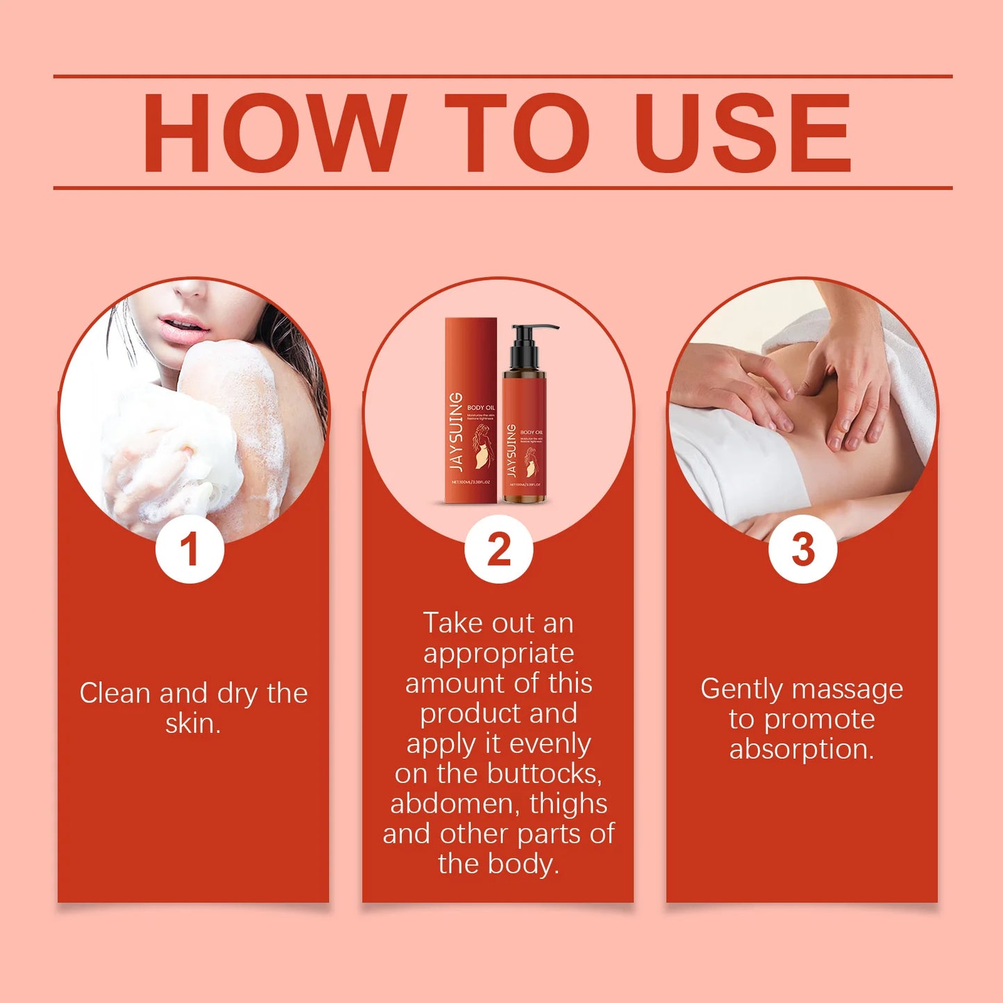 Body Firming Massage Oil | Skin Tightening & Deep Moisturizer