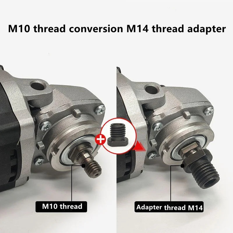 M10 to M14/M16 Angle Grinder Adapter Thread Arbor Connector Grinder Adapter Peaceful Pleasures Health and Wellness