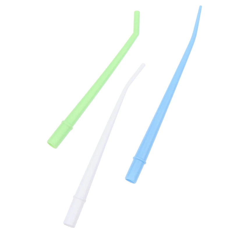 25Pcs Disposable Dental Saliva Ejector for Clinics Peaceful Pleasures Health and Wellness