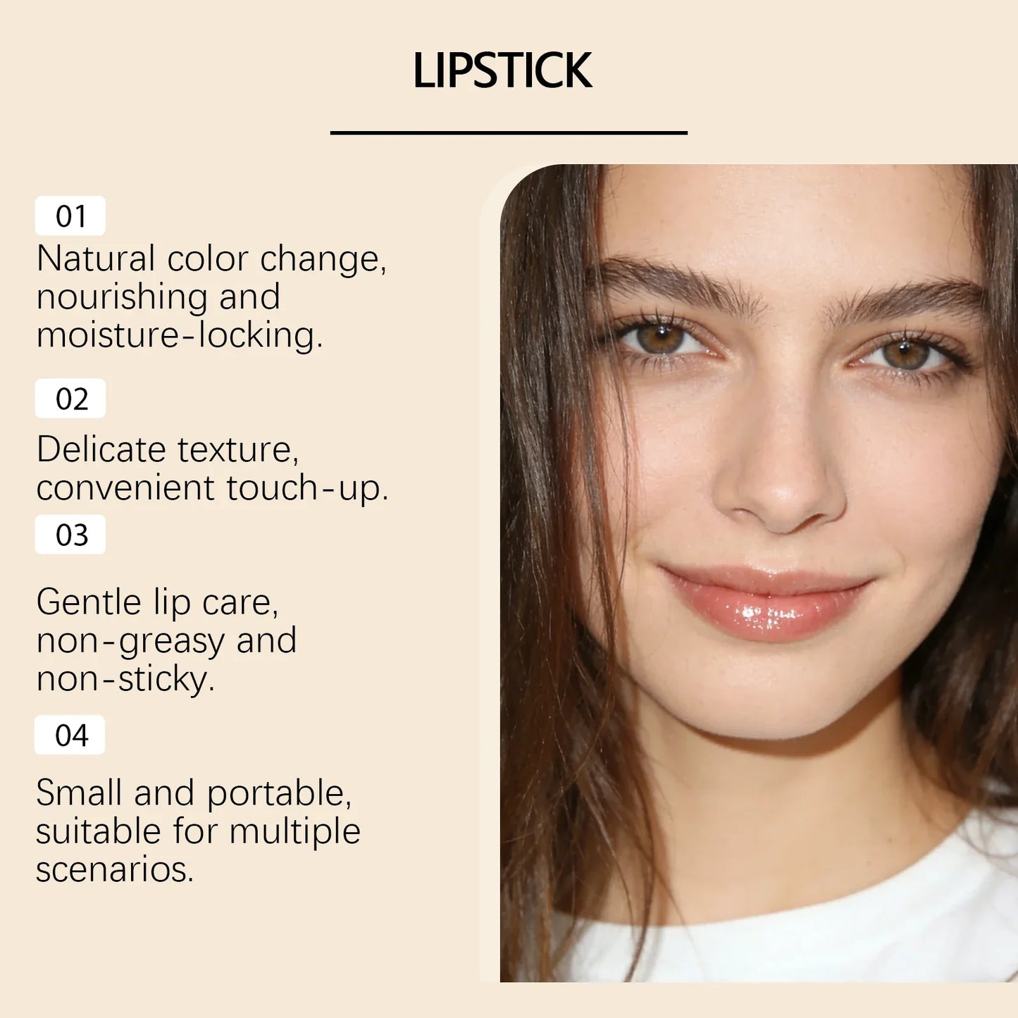 Gold Foil pH Color Changing Lip Gloss & Moisturizing Lip Balm