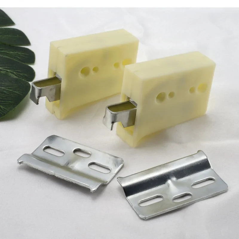 2-Pack Invisible Wall Mount Cabinet Hanging Bracket Connector