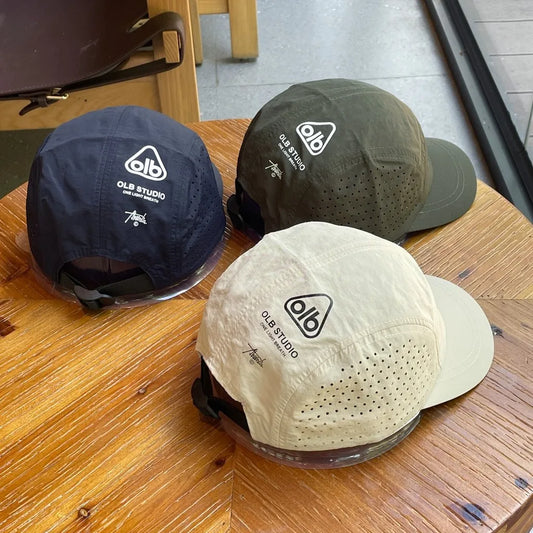 Short Brim Quick-drying Mesh Baseball Cap Breathable Lightweight UV Peaceful Pleasures Health and Wellness