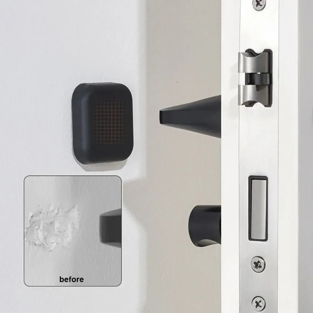 Silicone Door Handle Bumper | Self-Adhesive Wall Protector
