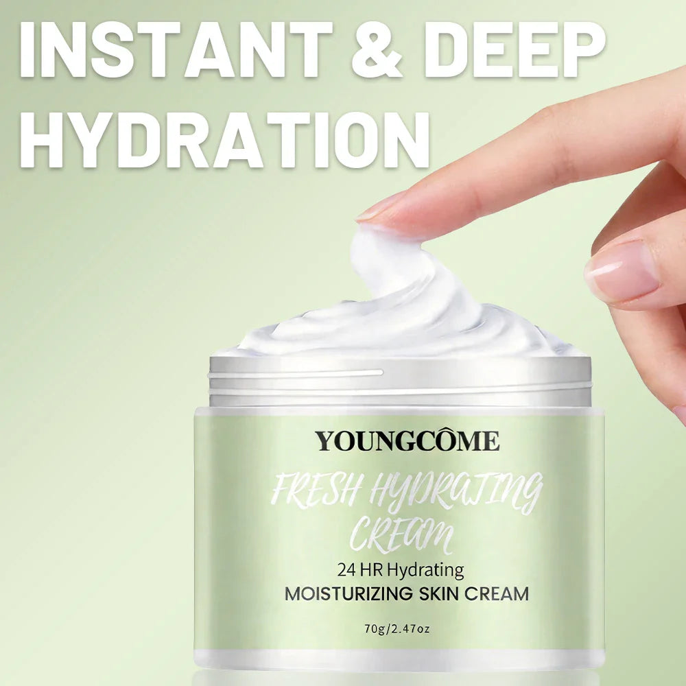 YOUNGCOME Hydrating Gel Cream – Hyaluronic Acid & Vitamin E 24H