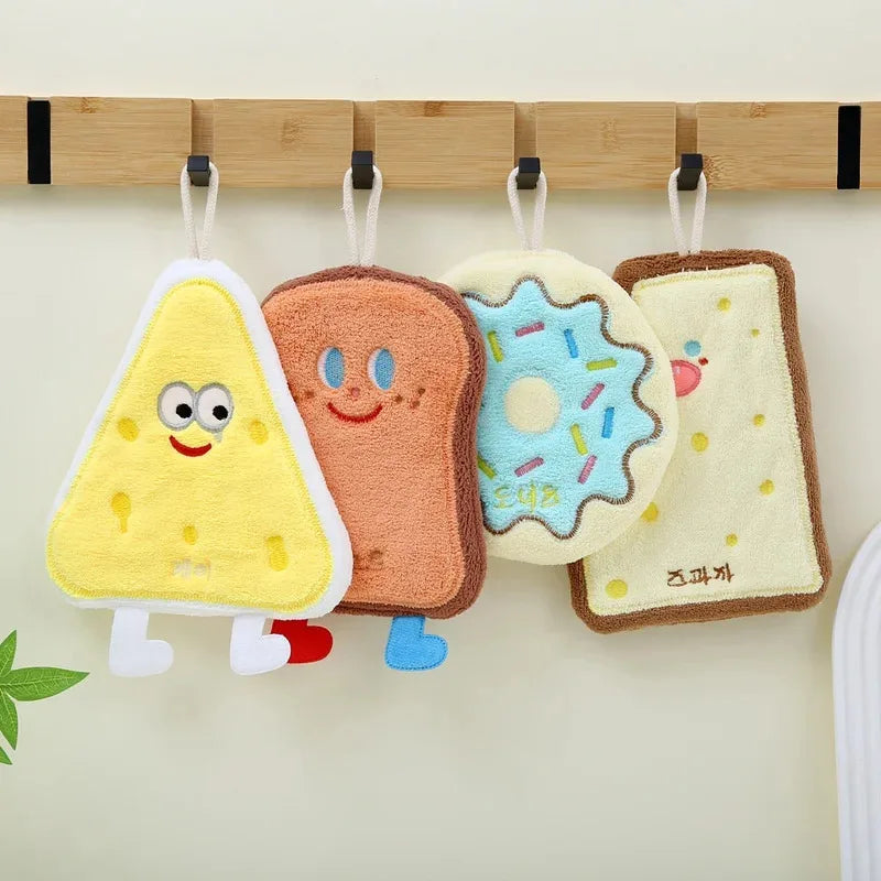Cute Cartoon Hanging Hand Towels – Kitchen & Bathroom