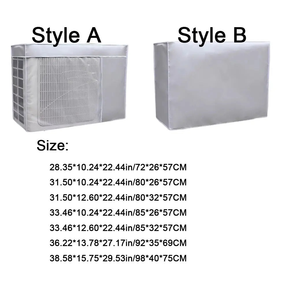 Oxford Cloth Outdoor AC Cover – Waterproof, UV & Snow Resistant